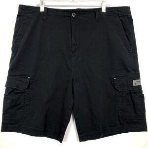 UnionBay Men's Cargo Shorts Size 42 Outdoors Cotton 6 Pockets Dark Blue